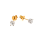 Pre Owned 18ct Diamond Stud Earrings ZU603